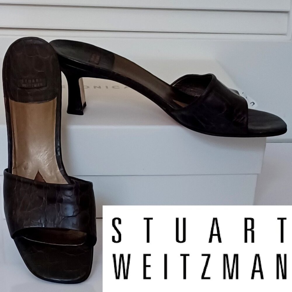 stuart weitzman kitten heels